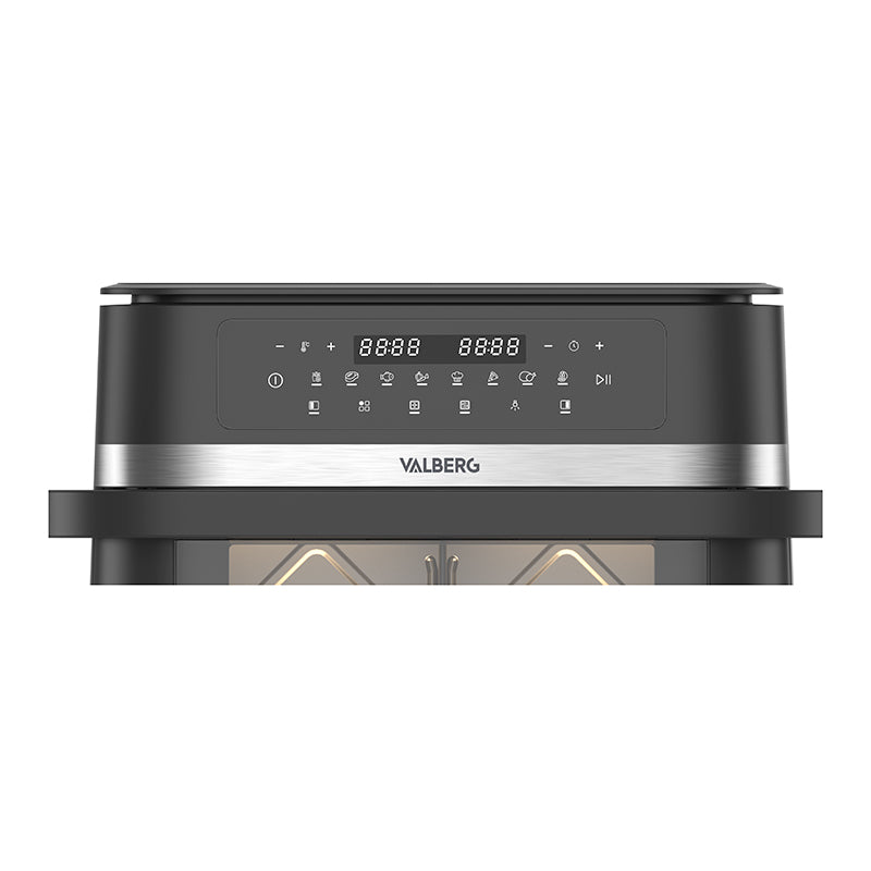 Écran tactile de la friteuse Valberg 11,5 L Flex