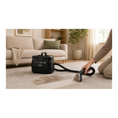 Valberg SP7 élimine une tache sur tapis dans le salon