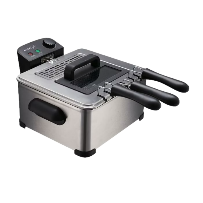 COSYLIFE Friteuse 4.5L 2000W avec Thermostat Réglable
