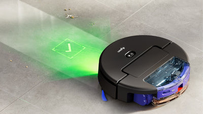 Dyson Spot Scrub Ai robot aspirateur laveur noir détection IA Algérie ClickBuyDZ