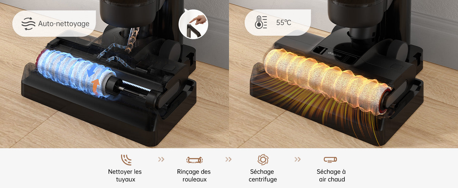 Dreame H12 Pro Aspirateur Laveur