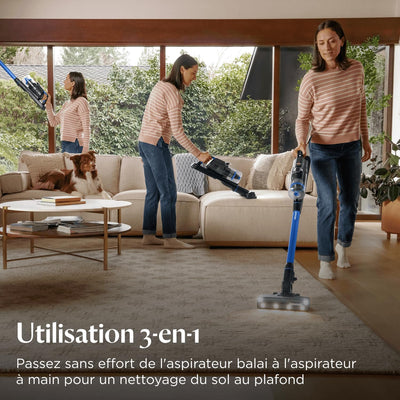Bissell PowerClean FurFinder 3-en-1 : balai, aspirateur à main et nettoyage en hauteur
