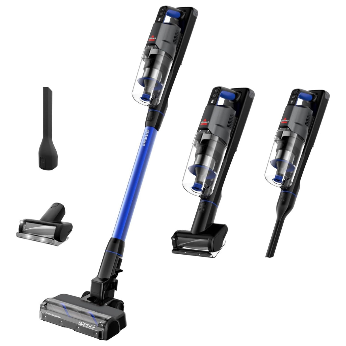 Bissell PowerClean FurFinder aspirateur balai sans fil noir et bleu avec ses accessoires, Algérie