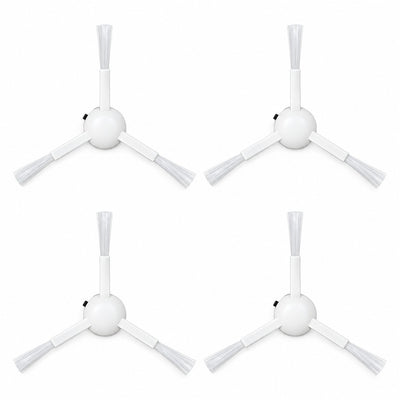 4 brossettes latérales à poils blancs d'origine Dreame L10 Prime – Algérie