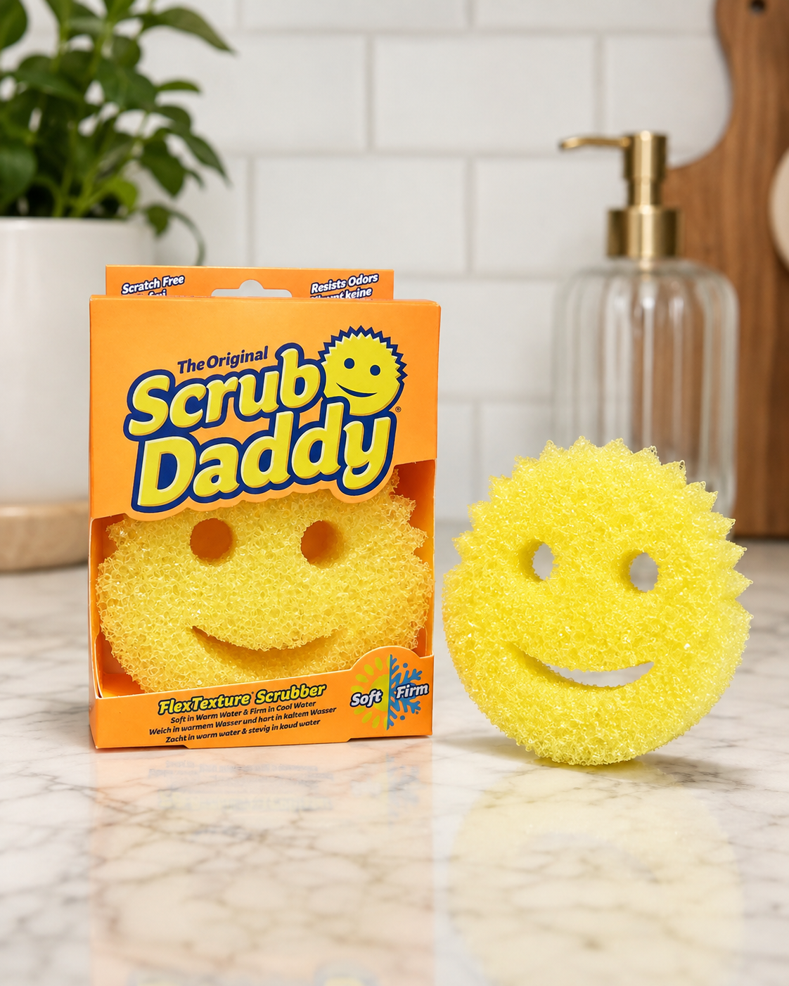 Scrub Daddy – Éponge Magique Originale FlexTexture