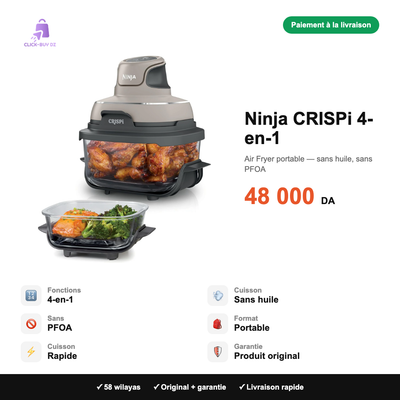 Ninja CRISPi 4-en-1 — spécifications