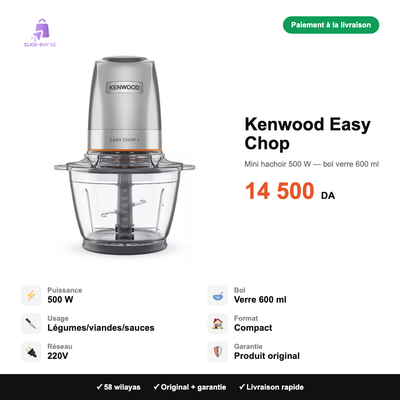 Kenwood Easy Chop — spécifications
