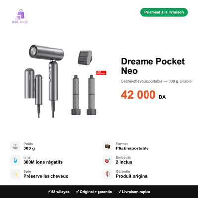 Dreame Pocket Neo — spécifications