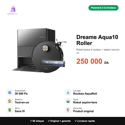 Dreame Aqua10 Roller — spécifications