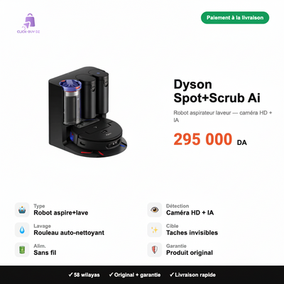 Dyson Spot+Scrub Ai — spécifications