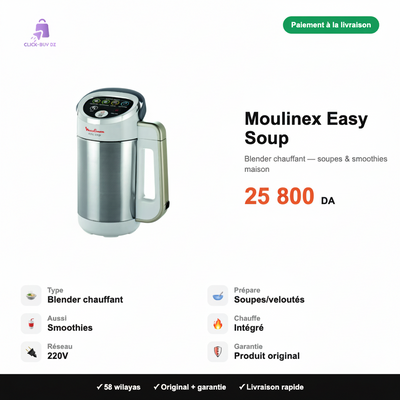 Moulinex Easy Soup — spécifications