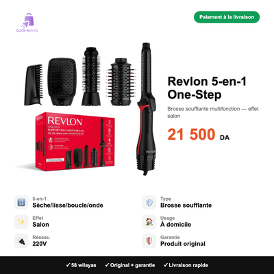 Revlon 5-en-1 One-Step — spécifications