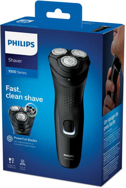 Philips Shaver Series 1000 – Un Rasage Précis et Confortable au Quotidien