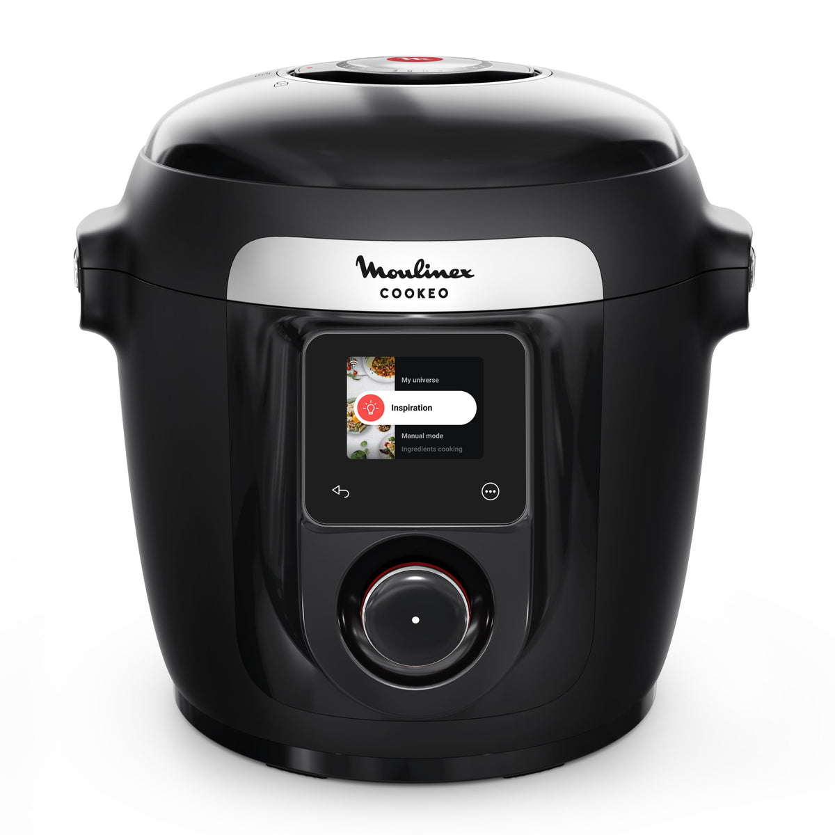 Multicuiseur Moulinex Cookeo Wifi 10-en-1 noir : écran HD et molette
