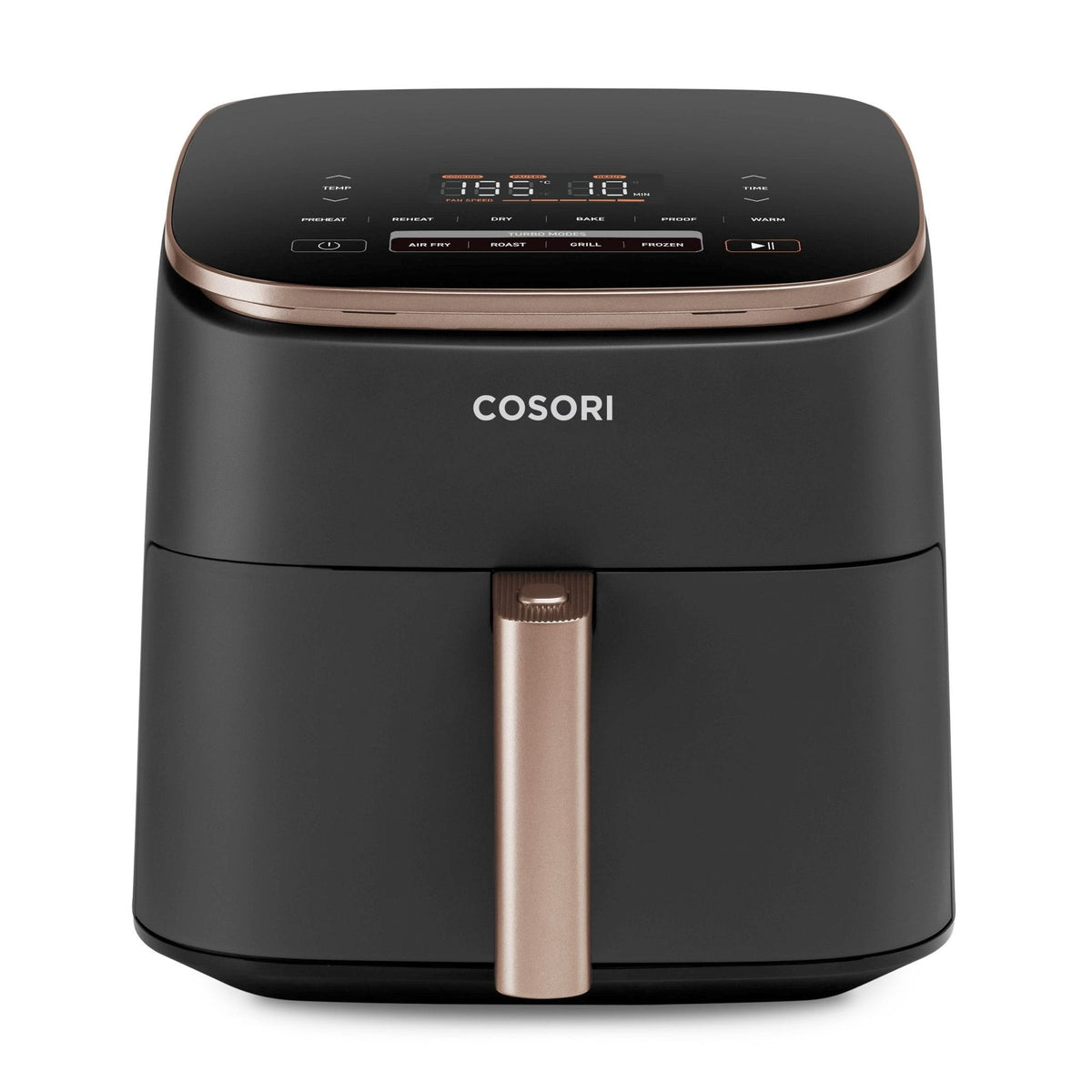 Cosori TurboBlaze™ Chef Edition 6 L vue de face avec son panneau tactile