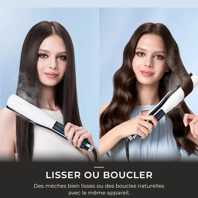 Lisser ou boucler les cheveux avec le Dreame AuraSteam Straight
