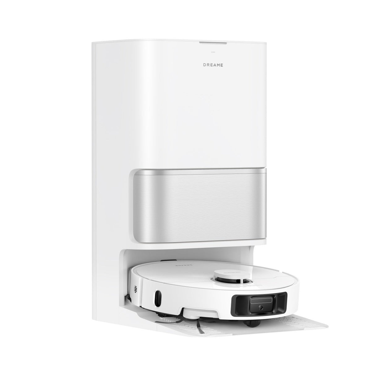 Dreame L10s Ultra Gen 3 blanc vu de trois quarts gauche