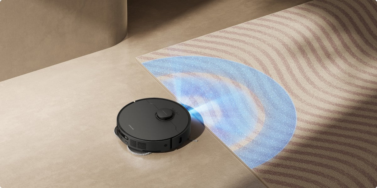 Détection des tapis par ultrasons du robot Dreame L40 Ultra AE