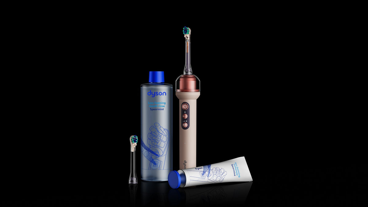 Dyson CameraJet Rose céramique avec dentifrice non moussant et bain de bouche Dyson – Algérie