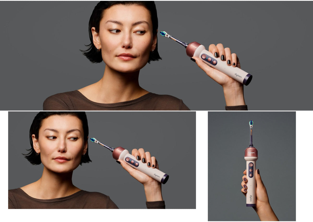 Dyson CameraJet Rose céramique tenue en main