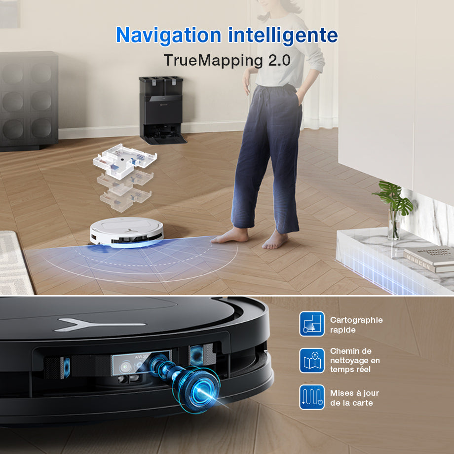Navigation LiDAR TrueMapping 2.0 – Ecovacs Deebot T50 Omni Gen2