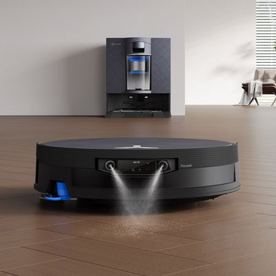 Ecovacs Deebot X12 OmniCyclone aspirateur robot laveur noir 22 000 Pa FocusJet station OMNI Algérie