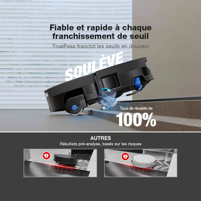 Ecovacs Deebot X12 OmniCyclone aspirateur robot laveur noir 22 000 Pa FocusJet station OMNI Algérie