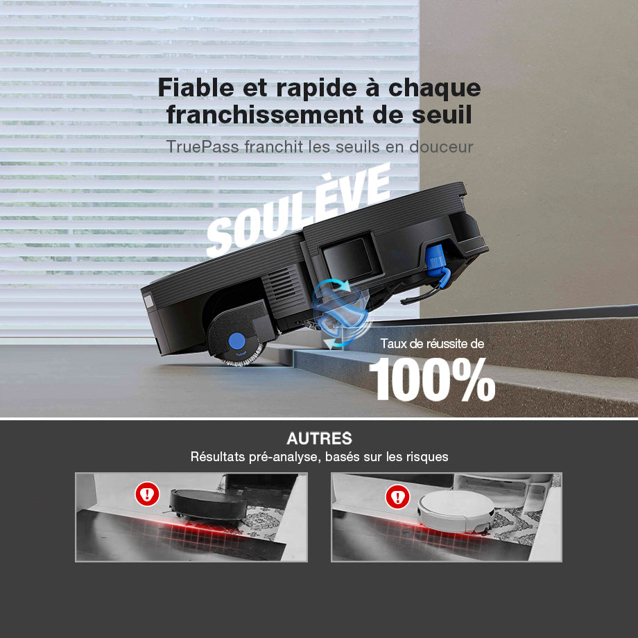 Ecovacs Deebot X12 OmniCyclone aspirateur robot laveur noir 22 000 Pa FocusJet station OMNI Algérie