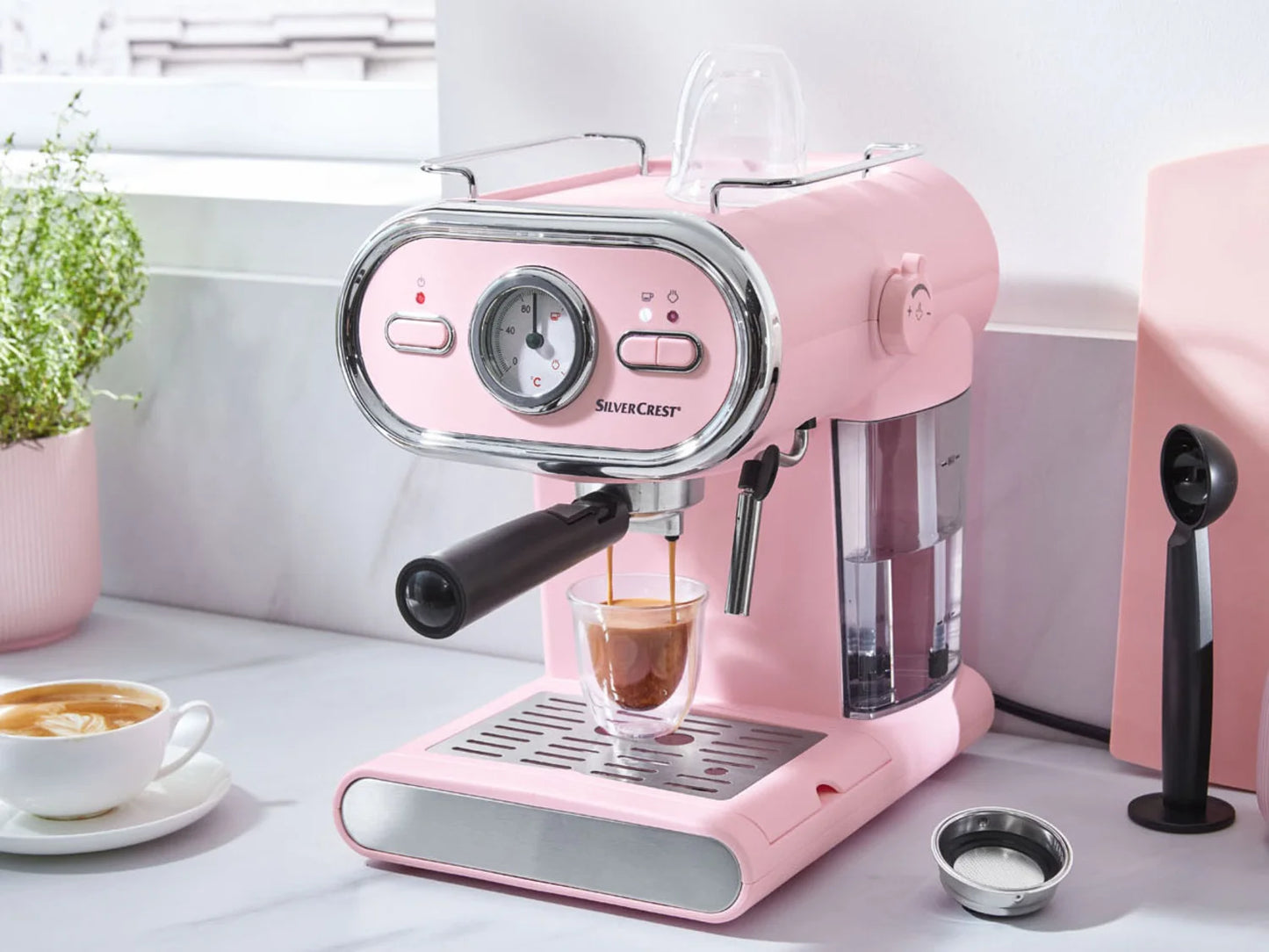 SILVERCREST® Machine à expresso, 1 050 W