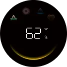 Orange : saleté moyenne