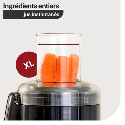 Cheminée XL du Magimix Juice Expert 3 pour fruits et légumes entiers