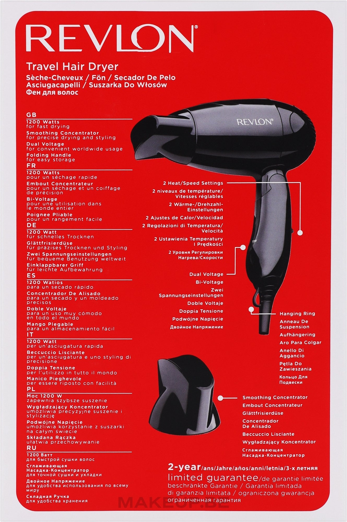 REVLON TAKE IT WITH YOU ANYWHERE HAIR DRYER