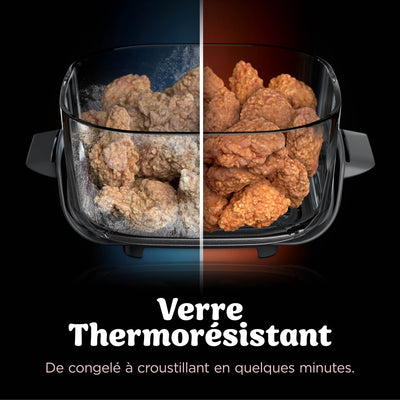 Verre thermorésistant : de congelé à croustillant en quelques minutes