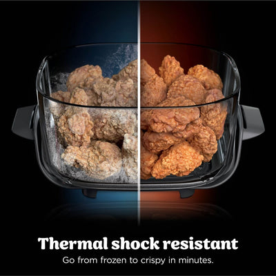 Verre CleanCrisp résistant aux chocs thermiques – du congélateur au croustillant