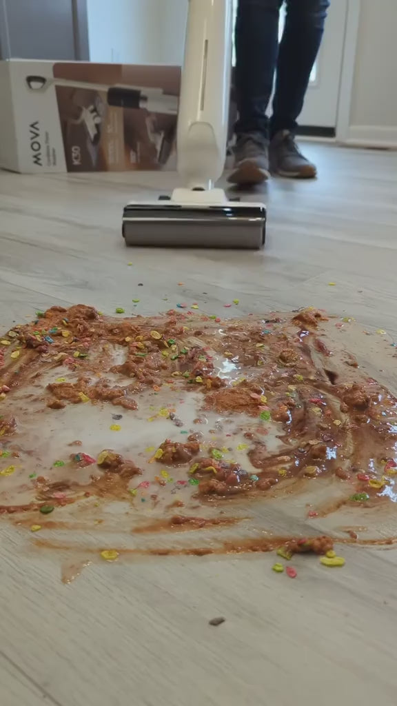 Aspirateur Mova K30 Humide et Sec, Portée Plate 180°, Aspiration 18 kPa