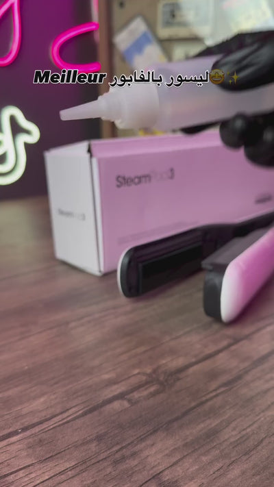 L'Oréal Professionnel  Steampod 3 - Lisseur Vapeur Professionnel 2-en-1