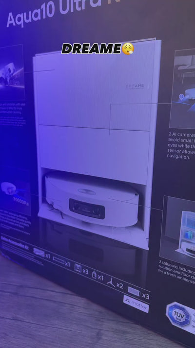 Vidéo de démonstration — Robot Aspirateur Laveur Dreame Aqua10 Roller (Algérie)