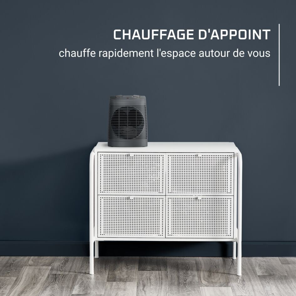 Chauffage d'appoint qui chauffe rapidement l'espace autour de vous