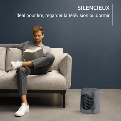 Chauffage silencieux, idéal pour lire, regarder la télévision ou dormir