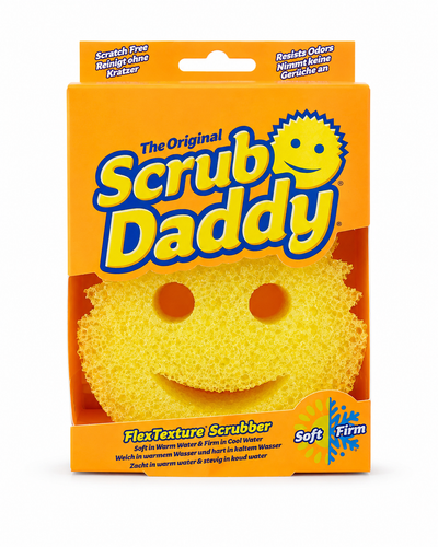 Scrub Daddy Original jaune – éponge FlexTexture anti-rayures