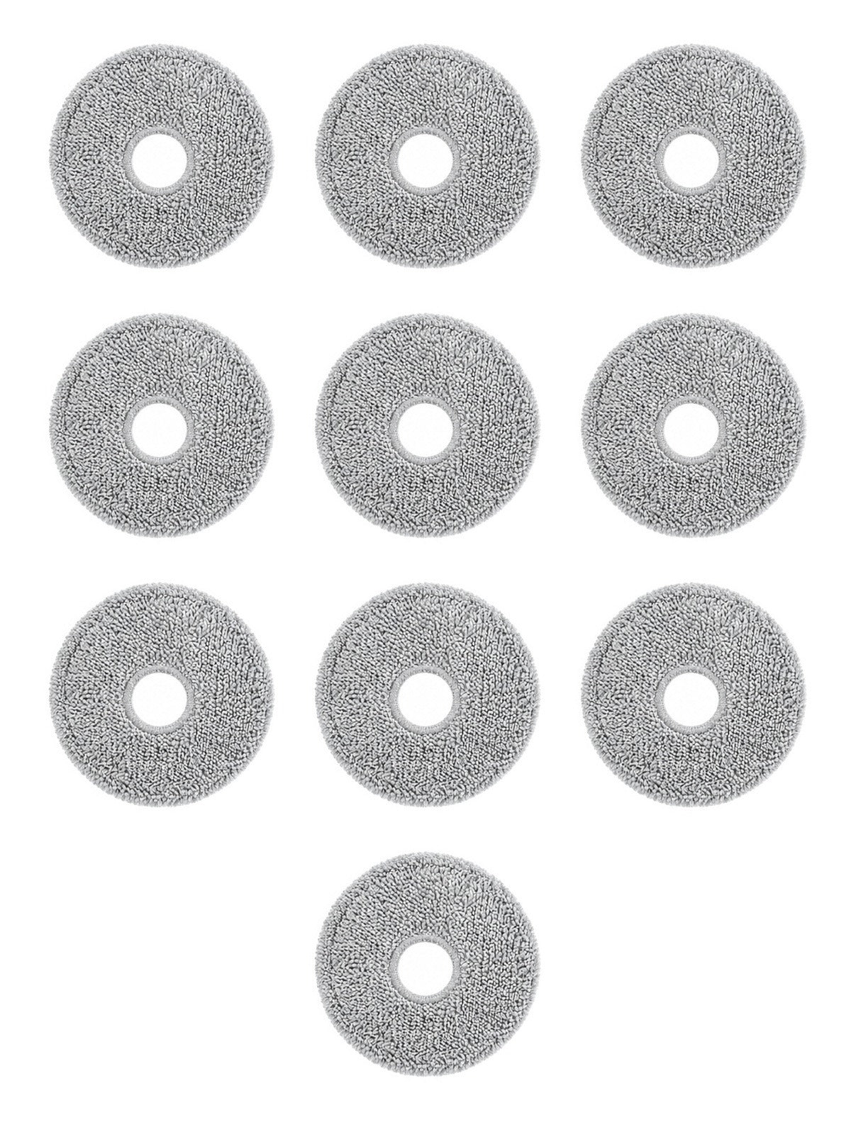 10 serpillières rondes en microfibre grise d'origine Dreame L10 Prime – Algérie
