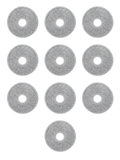 10 serpillières rondes en microfibre grise d'origine Dreame L10 Prime – Algérie