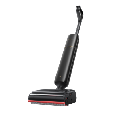 Dreame T16 Pro Heat R noir — vue trois quarts arrière