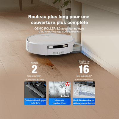 Ecovacs Deebot T90 Pro Omni aspirateur robot laveur blanc 30 000 Pa station Omni Algérie