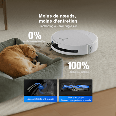 Ecovacs Deebot T90 Pro Omni aspirateur robot laveur blanc 30 000 Pa station Omni Algérie