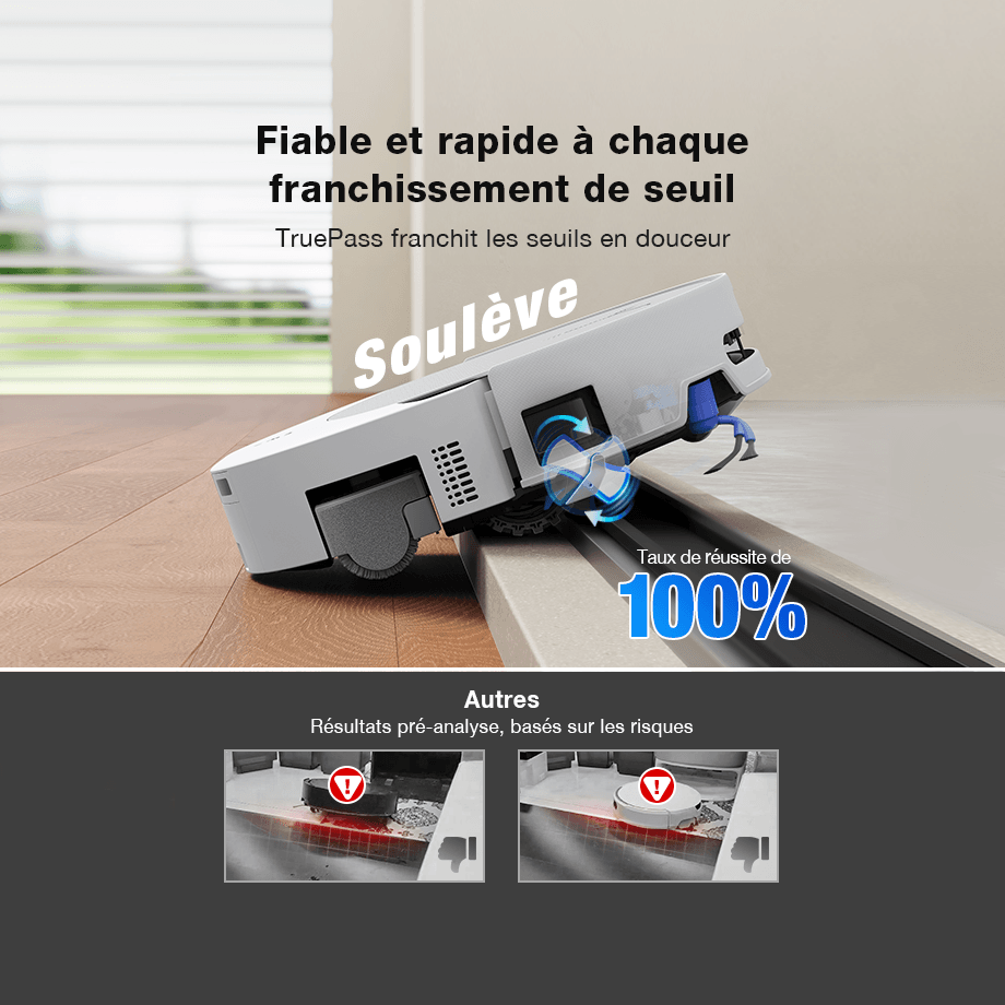 Ecovacs Deebot T90 Pro Omni aspirateur robot laveur blanc 30 000 Pa station Omni Algérie