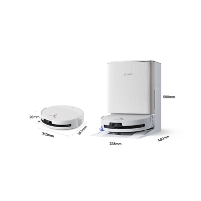 Ecovacs Deebot T90 Pro Omni aspirateur robot laveur blanc 30 000 Pa station Omni Algérie