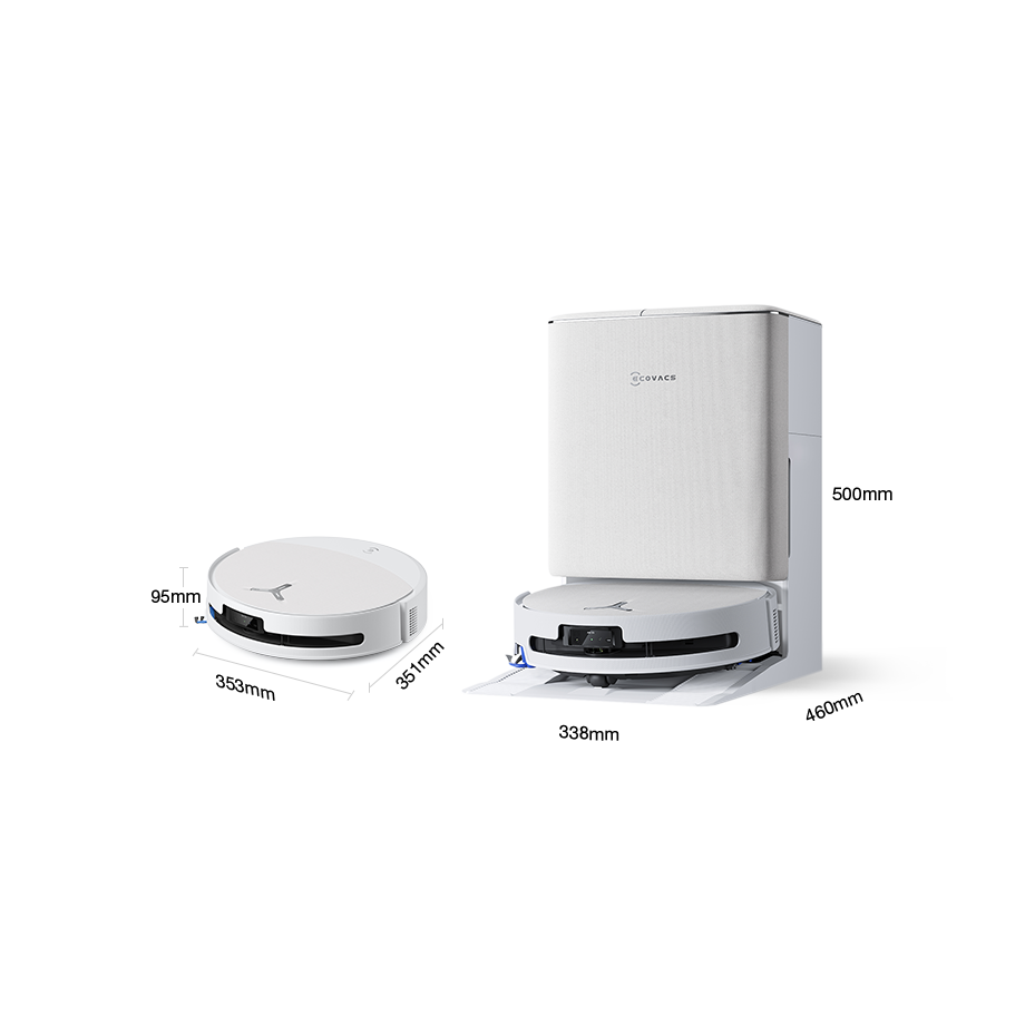 Ecovacs Deebot T90 Pro Omni aspirateur robot laveur blanc 30 000 Pa station Omni Algérie