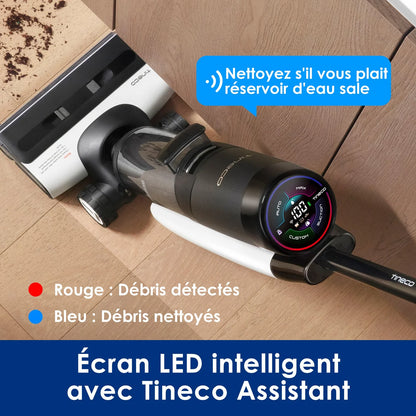 Tineco FLOOR ONE S7 FlashDry – Nettoyeur Intelligent Sans Fil pour un Nettoyage Parfait