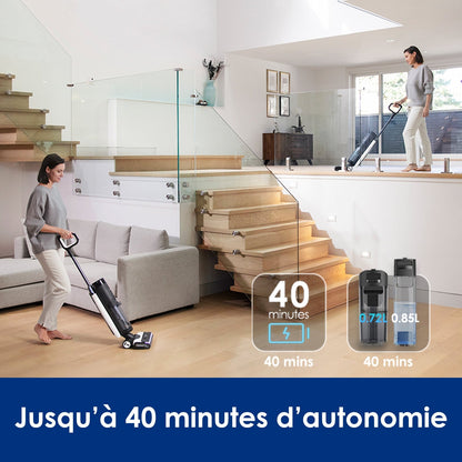 Tineco FLOOR ONE S7 FlashDry – Nettoyeur Intelligent Sans Fil pour un Nettoyage Parfait